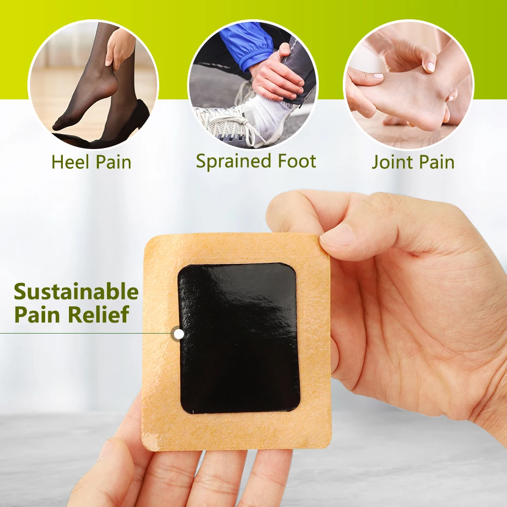 6/24/36Pc Sumifun Heel Pain Relief Patch Bunion Hallux Valgus Correction Sticker Joint Muscle Ache Foot Pedicure Medical Plaster