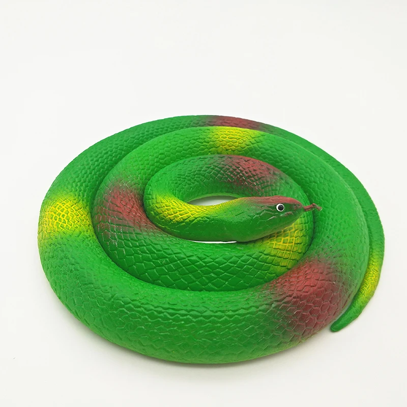 Fake Snake Toy Kids Shocker Scary Simulation Rubber Snake Tricky Spoof Halloween Jokes Prank Prop Antistress Toys Children Gifts