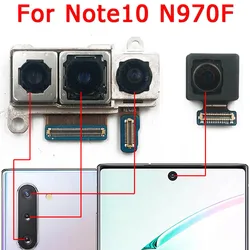 For Samsung Galaxy Note 10 Note10 N970 Front Rear Back Camera Frontal Main Facing Camera Module Replacement Spare Parts