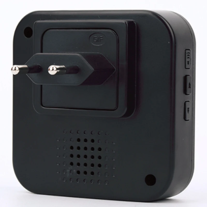 ใหม่ไร้สาย Doorbell กันน้ำ300เมตร EU UK US Plug สมาร์ทประตูเบลล์กระดิ่งแบตเตอรี่1ปุ่ม1ตัวรับสัญญาณ AC