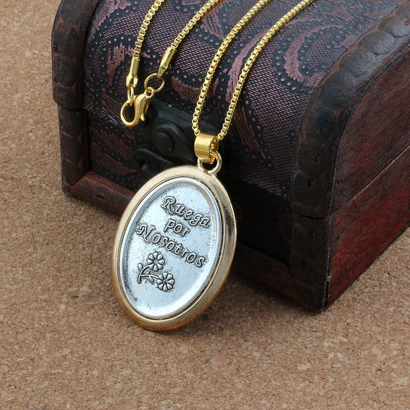 สร้อยคอจี้โลหะผสมรูปนักบุญยูดา - Women Juda Accessories บทวิจารณ์และราคา