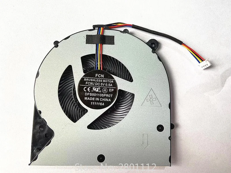 

New Laptop CPU Cooling Fan For HP EliteBook 850 G3 Series Notebook CPU Fan 821184-001 KSB0805HCAG1