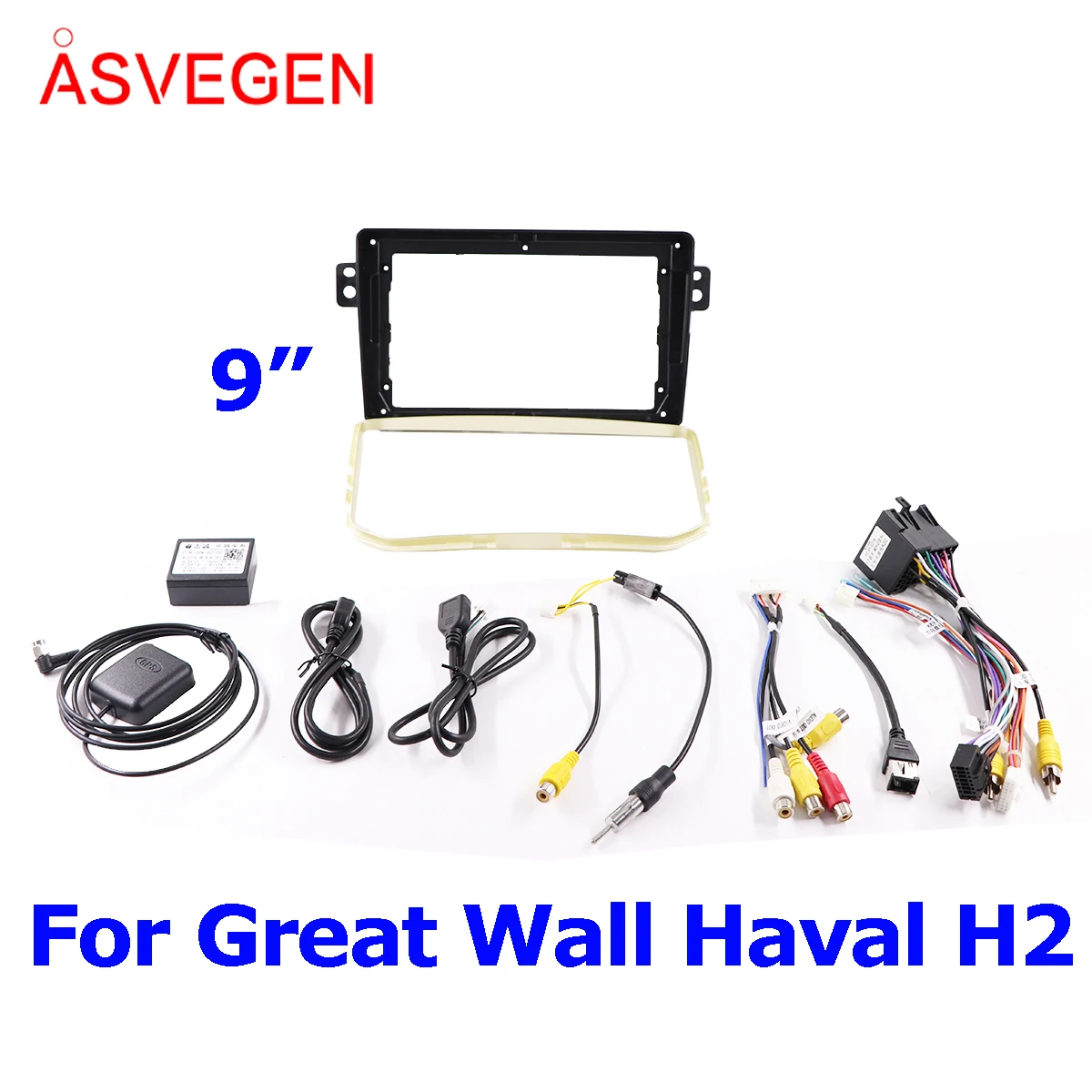 

9" Car Radio Fascia Frame For Grat Wall Haval H2 Car Dvd Frame Install Panel Dash Mount Installation Dashboard