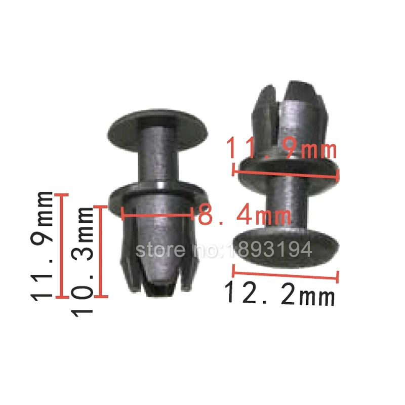 

100x OEM для Benz Push-фиксаторы A1239900092 1239900092