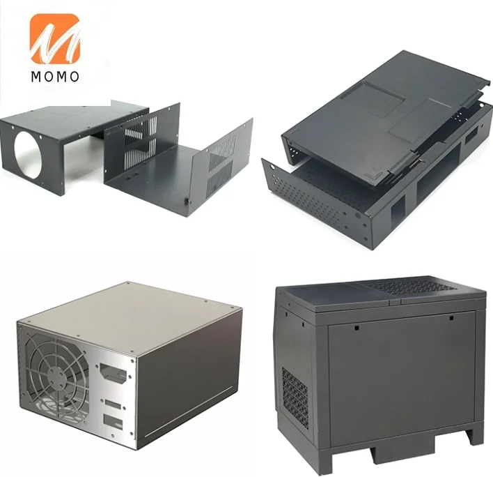 Verniciatura a polvere di alluminio Desktop apparecchiature elettriche ed elettroniche impermeabili custodie in lamiera