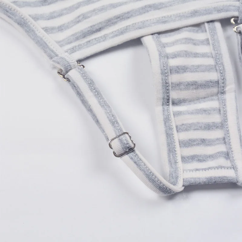 Grau Streifen Weibliche Hund Physiologischen Hosen Waschbar Windeln Overall Hund Shorts Für Kleine Mittelgroße Hunde Unterwäsche Sanitär Höschen