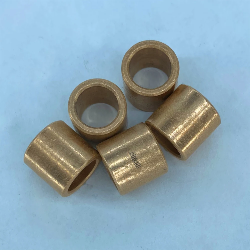 8x11x10.5mm de bronze sinterizado liso do óleo do motor elétrico que carrega a bucha linear da máquina da corrediça do eixo do arbusto 8mm