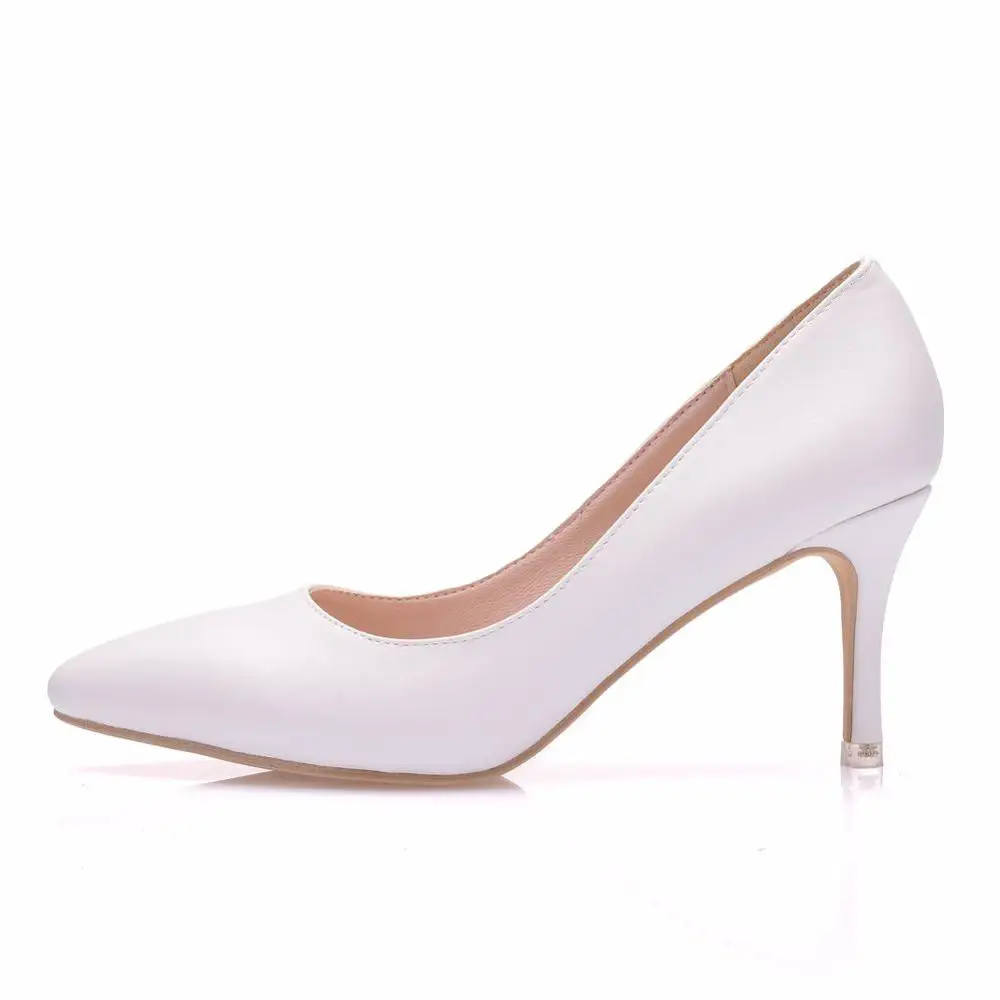 Sexy White Women Shoes High Heels 5CM 7CM 9CM 11CM Elegant Office Pumps Shoes Women Pointed Toe Luxury Singles Shoes