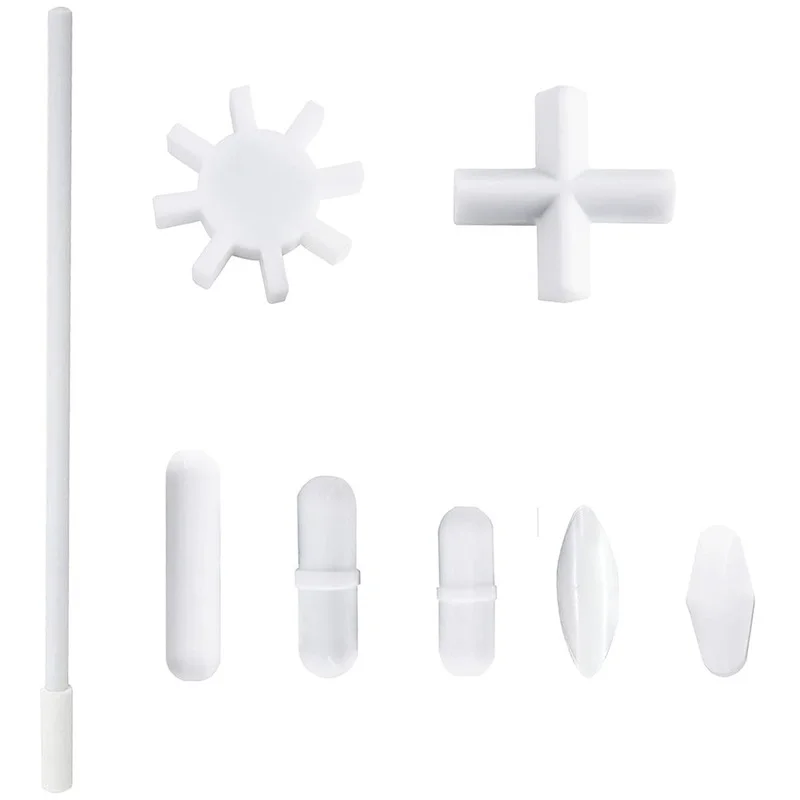 

Magnetic Stirrer Bars Stir Bar Mixer PTFE Stirring Rod with Stir Bar Retriever (Pack of 8)