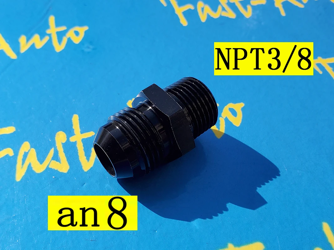 

male npt3/8 3/8npt npt 3/8 to 8an an8 an 8 male adaptor adapter Fitting