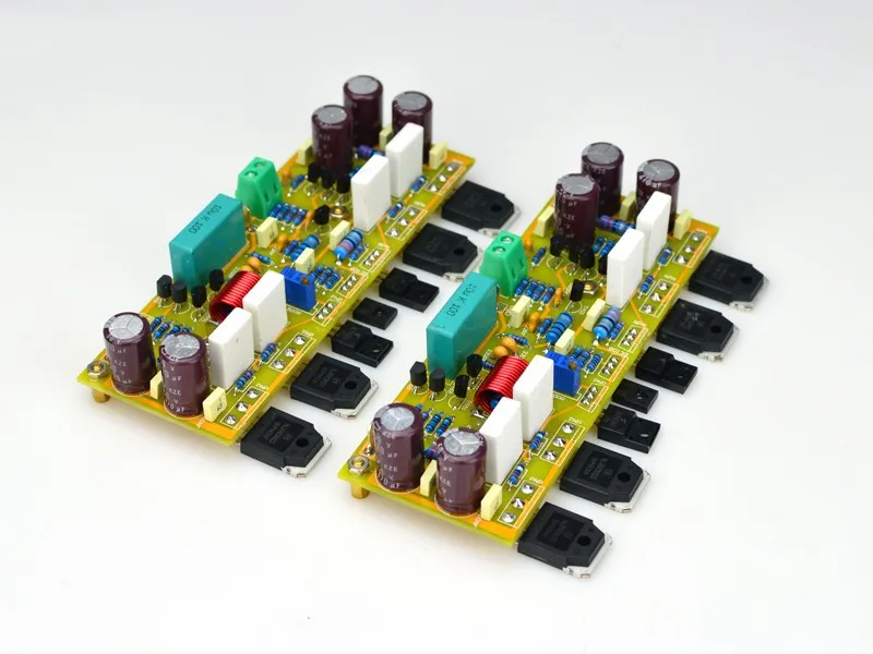 

HiFi Classic Symasym5-3 Discrete 2 Channels Power Amplifier Board Kit ON NJW0302/0281