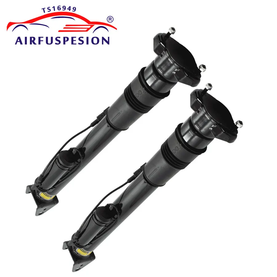 7pcs/Set Front + Rear Air Suspension Shock Absorber with ADS + Air Spring Bags + Airmatic Pump For Mercedes W164 X164 ML-Class