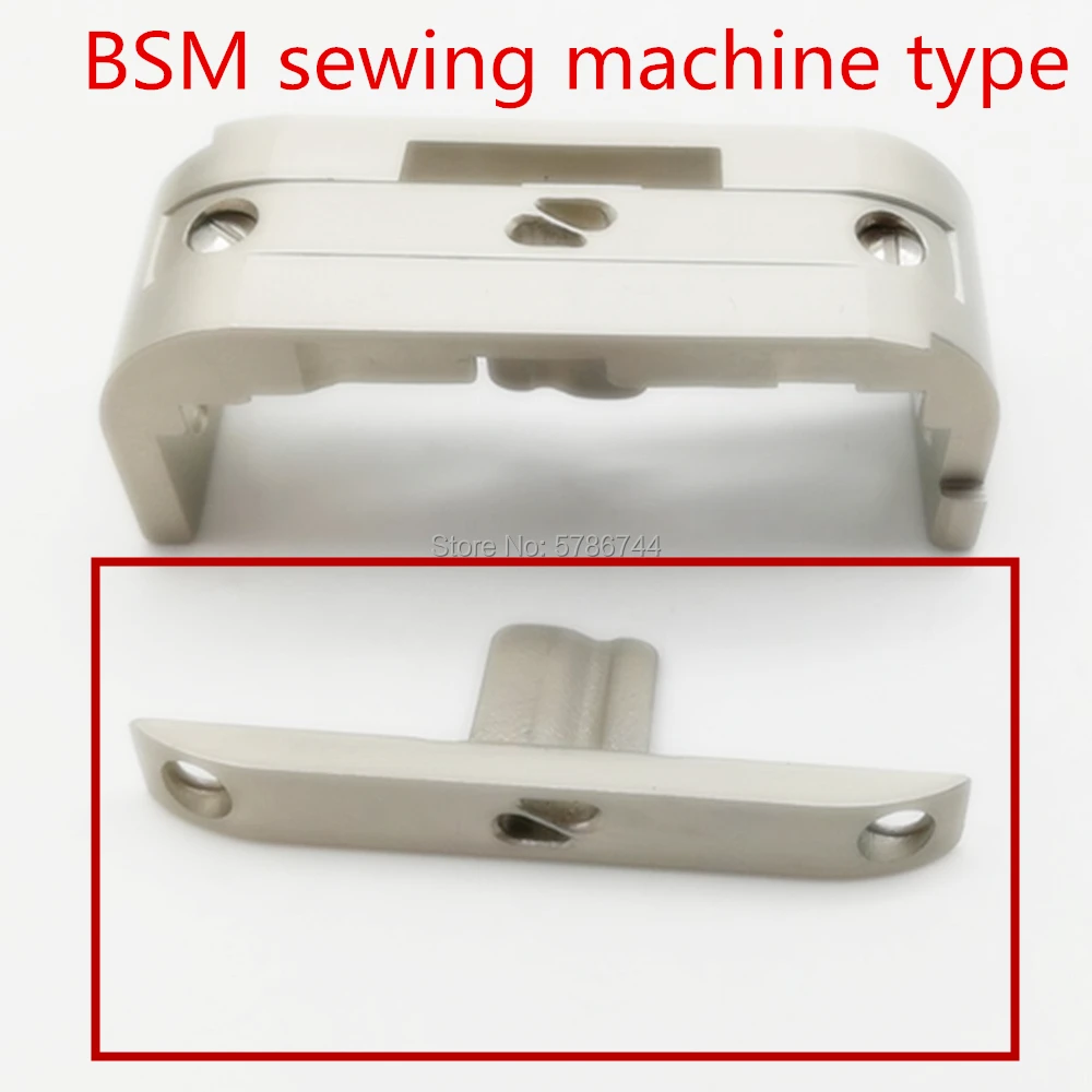 Imagem -03 - Twin Needle Plate For Bsm Sewing Machine Peças Sobressalentes 10049414