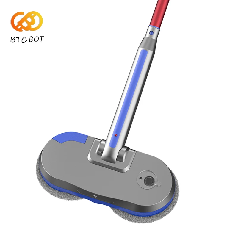 Electric Floor Sweeper Cleaner Vacuum Rechargeable Wireless Hand Push Vacuum Cleaner Household Electric Mop