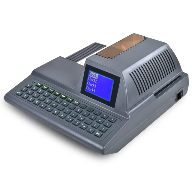 Intelligent Automatic Full-keyboard Check Printing Printer Cheque Writer Check Writing Machine