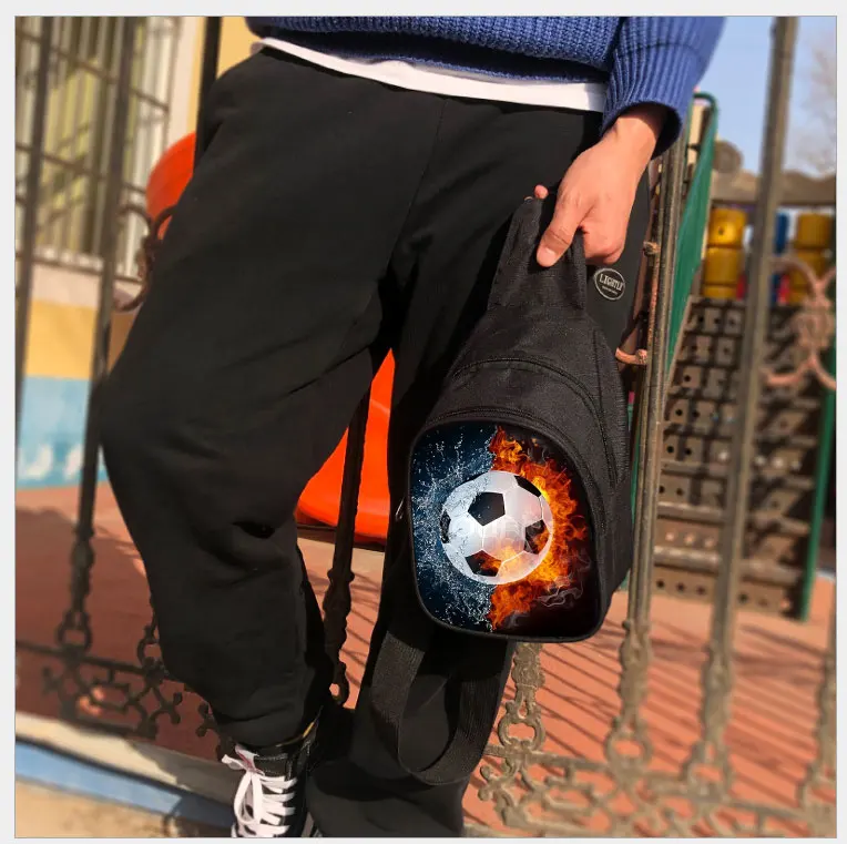 Soccerly / Football Sport Waist Travel Bum Bag Boys Girls  Fanny Pack Walking Holiday Pouch Ladies Casual Waterproof Chest Pack