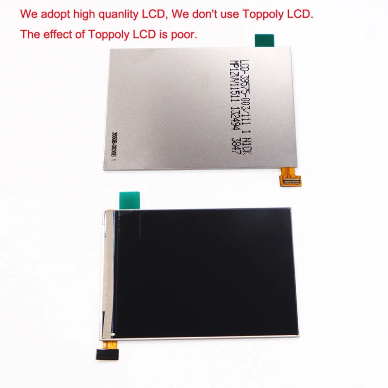 DIY IPS GBA Layar LCD 10 Tingkat Kecerahan Tinggi Lampu Latar untuk Konsol Lanjutan Game Nintendo Versi V2 dengan Perumahan Pra-potong