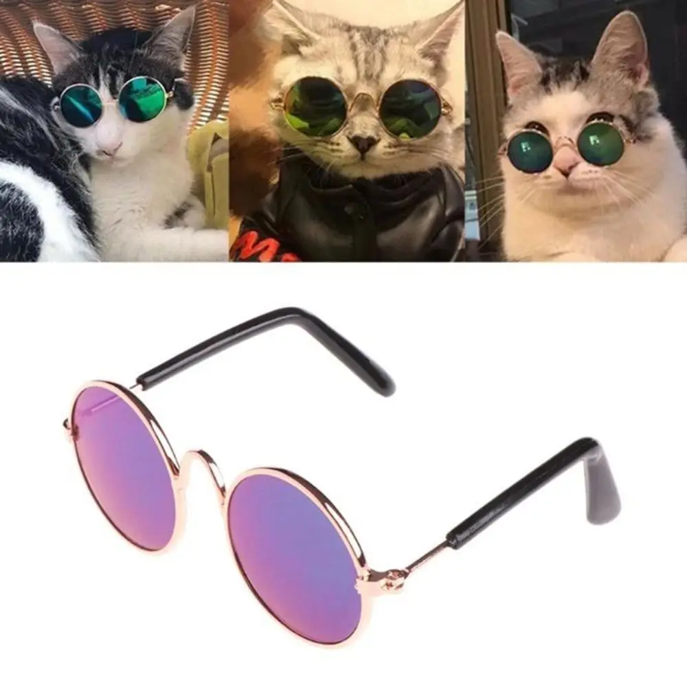 Lovely Pet Cat Glasses Dog Pet Product Colorful Glasses for Kitty Puppies Toy Eye-Wear Sunglasses Photos Props Pet Accessoires