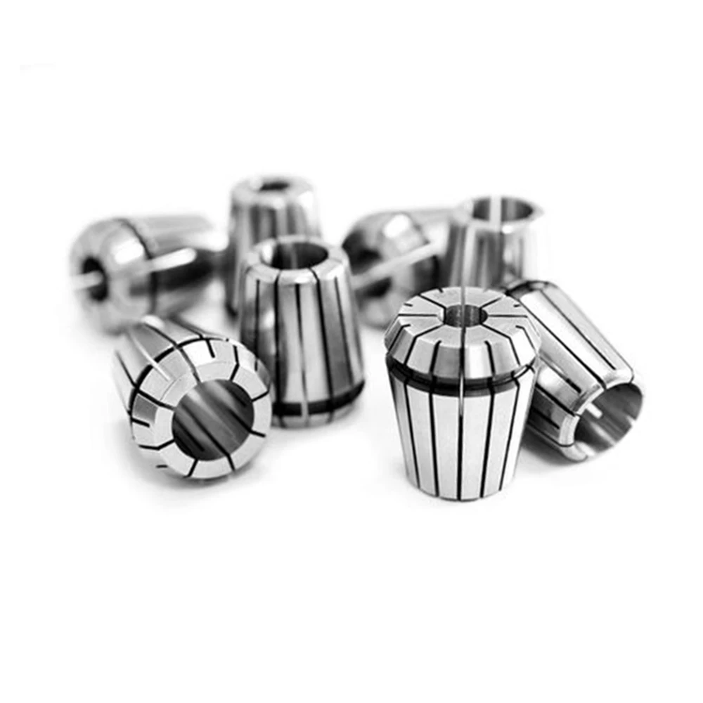 1Set ER11 ER16 ER20 ER25 ER Spring Collet Chuck 0.015/0.008mm for CNC Milling Tool Holder Engraving Machine Lathe