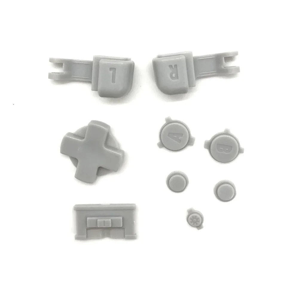 ใหม่เกมคอนโซลชุดสำหรับ GBA SP R L B ปุ่ม D-Pad ชุดสำหรับ Gameboy Advance SP GBASP ปุ่มเปิดปิดปุ่ม