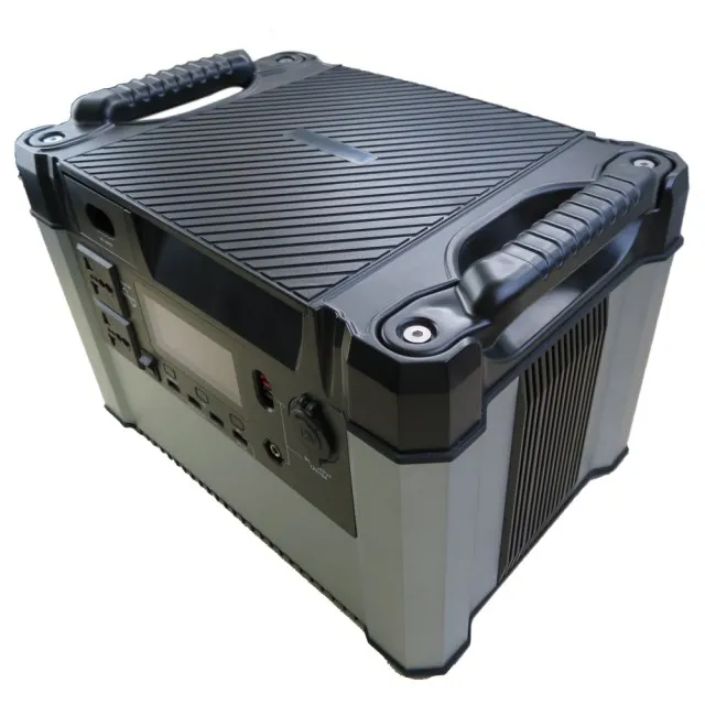 Multi function outdoor home emergency solar generator rechargeable power source 110v 220v portable power station 1000w 1500w