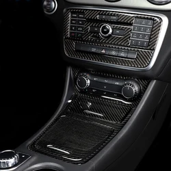 Couverture de panneau de console de CD de climatisation intérieure de voiture, garniture de style de voiture, accessoires pour Mercedes Benz Classe A W176 GLA XACHCLA