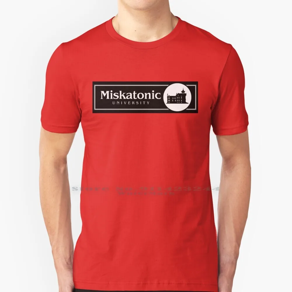 Miskatonic University-Pickman Hall 100% Cotton T Shirt Miskatonic University Pickman Hall Call Of Cthulhu Arkham Mythos Tee