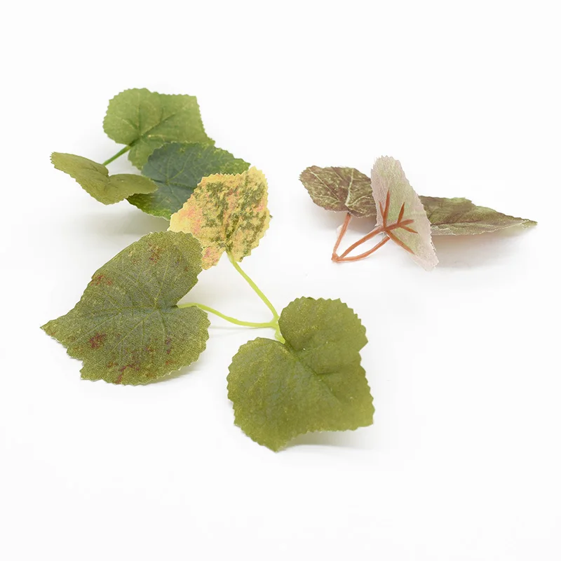 10/20 Stück künstliche Blätter, Simulation von Grünpflanzen, Dekorationen, DIY, Zuhause, Hochzeit, Gartendekoration, gefälschte Blätter, Süßigkeitenboxen – Detail 11