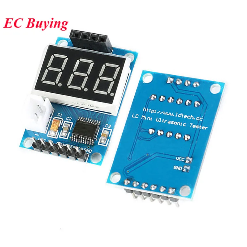 HC-SR04 Ultrasonic Sensor Module Distance Measuring Transducer for Arduino Detector Ranging with Digital Display Control Board