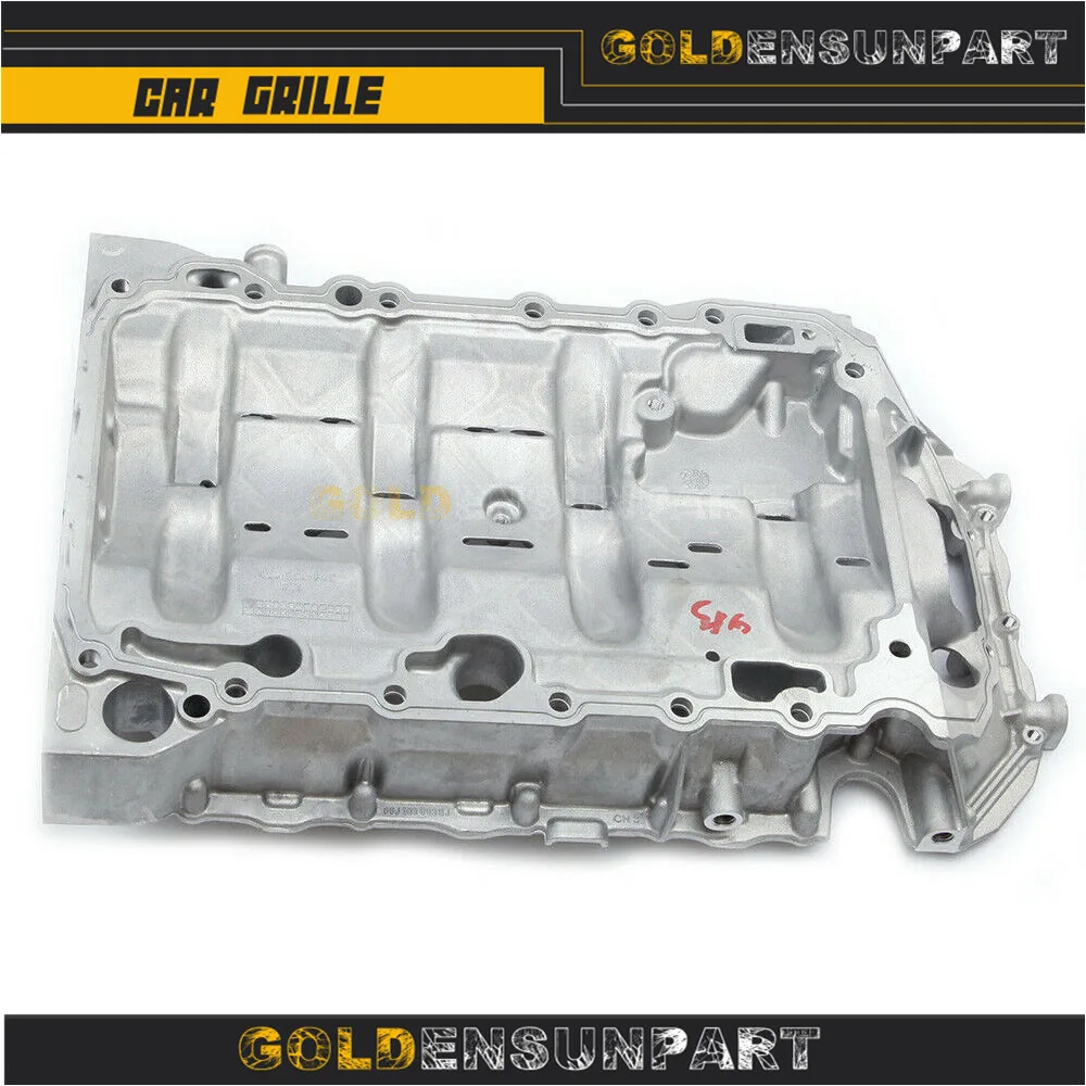 

06J 103 603 T Aluminum Engine Crankcase Upper Oil Pan For VW Golf Jetta Passat Audi A3 Q3 TT Skoda Seat 1.8L BZB 2.0T CCTA