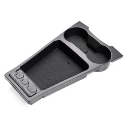 Car Organizer Box for Toyota Prius 30 XW30 2010 2011 2012 2013 2014 2015 Armrest Storage Container Holder Flocking Accessories