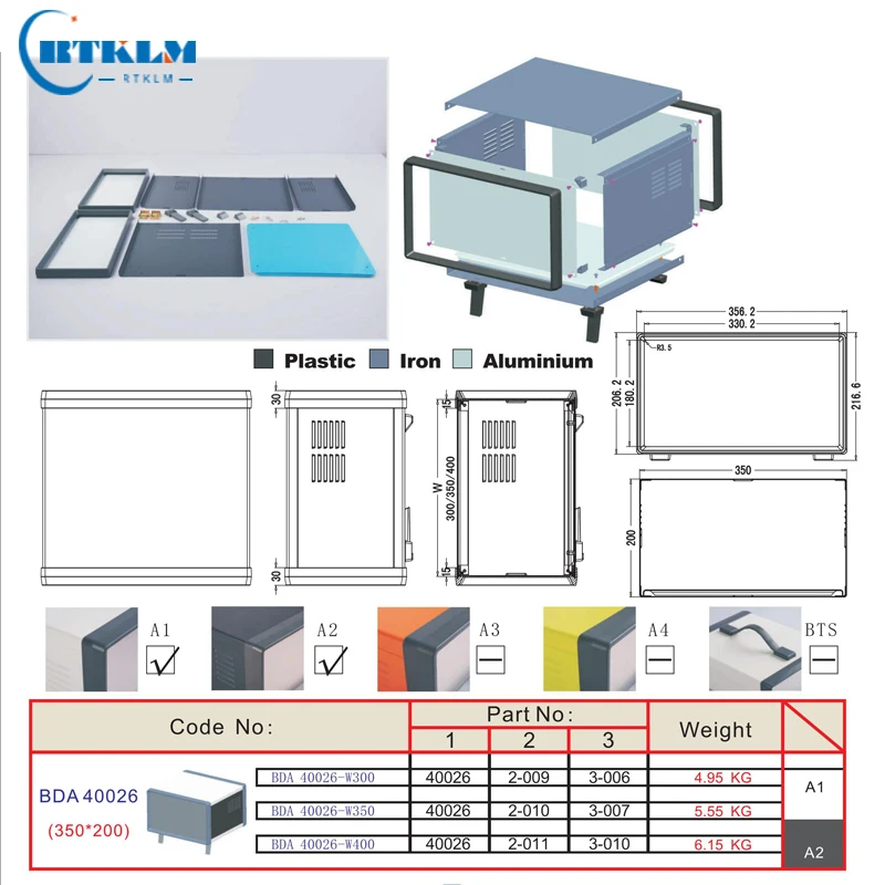 Power Power supply distribution box DIY Junction Box Iron Enclosure Electronic Project case iron Desktop shell 350*350*200mm