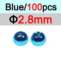 2.8mm Azul 100 piezas
