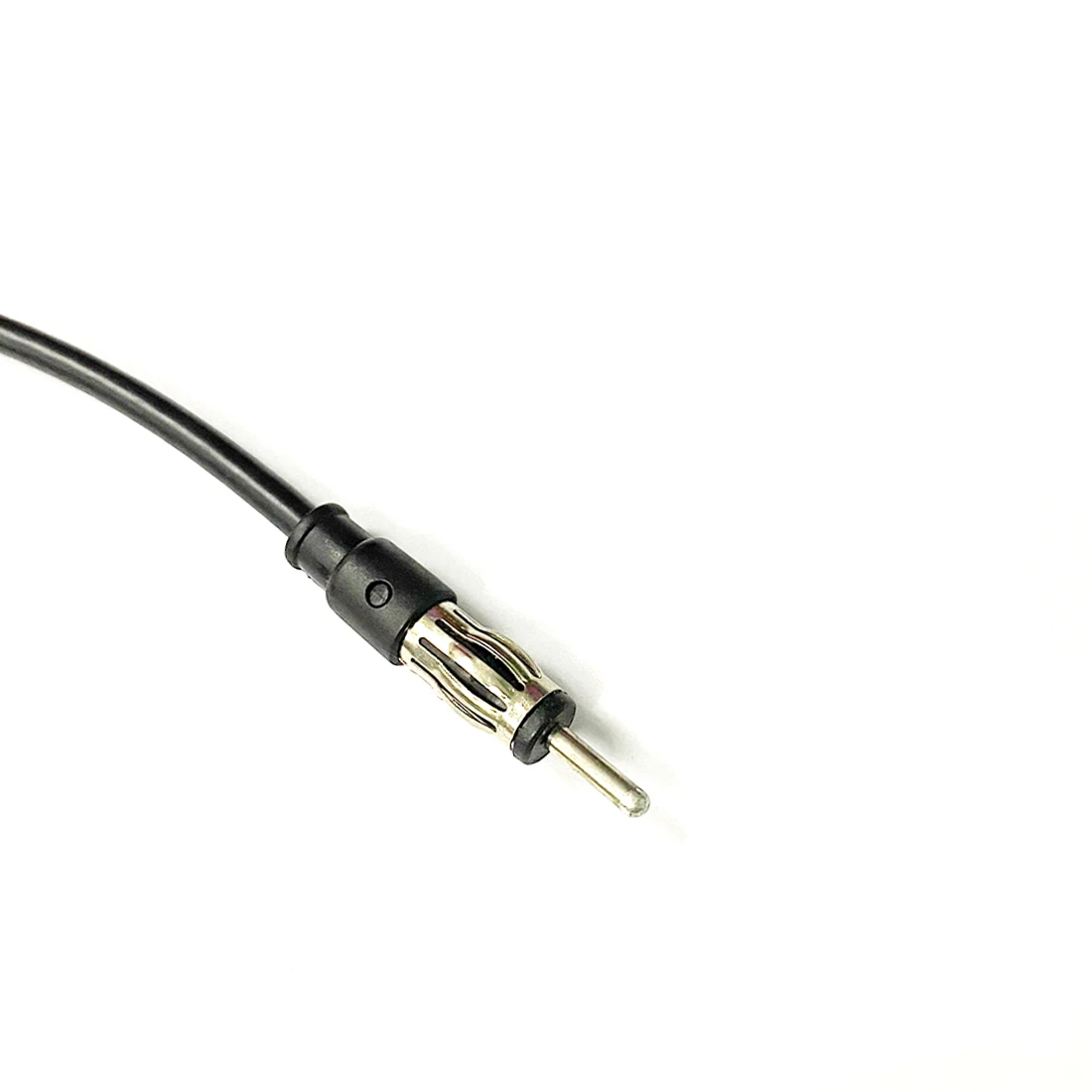

2pcs Male Car Auto CD Radio Steoro Aerial Antenna ISO Plug Adapter Cable 18cm