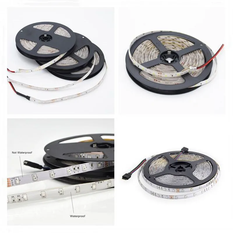 LED Strip Light DC 12V High Lumen LED Tape 2835/5050 SMD2835 Flexible Ribbon DIY LED Light Strip White Blue Green Red Tape Diode image 4