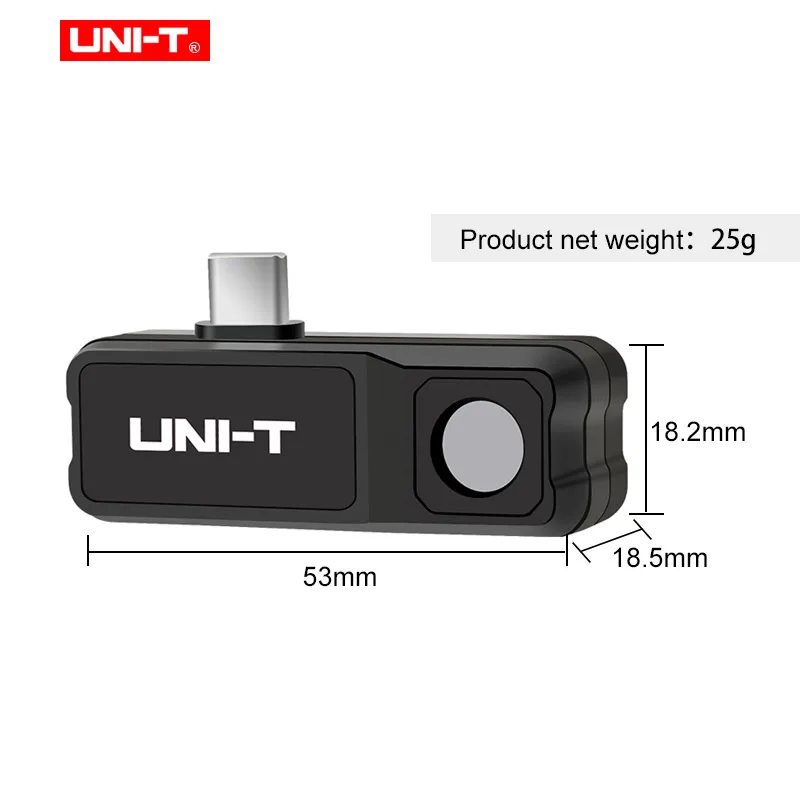 UNI-T กล้องถ่ายภาพความร้อนสําหรับ Android USB UTi120 โทรศัพท์มือถือ Thermal Imager ท่อน้ําชั้นความร้อน/ส่วนประกอบอิเล็กทรอนิกส์
