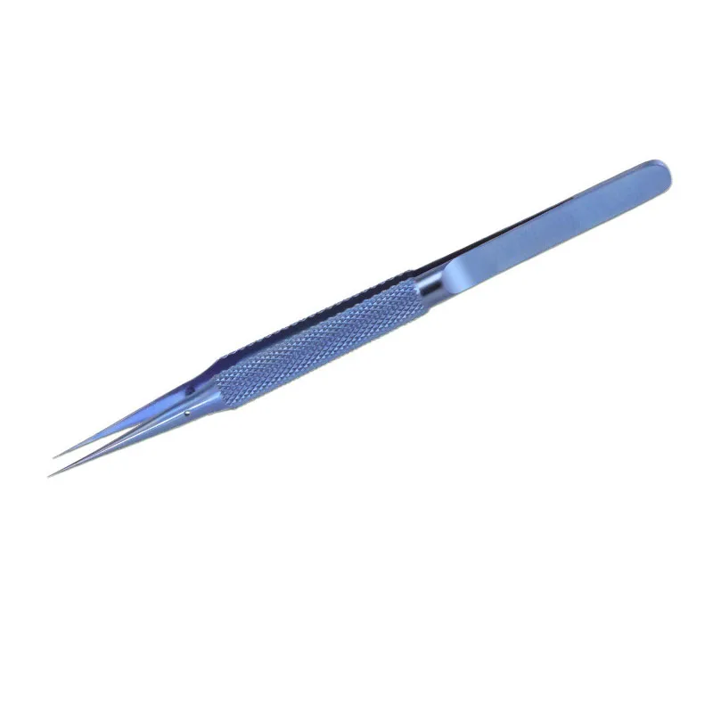 0.15mm Edge Titanium Alloy Precision Fingerprint Tweezers Conductor Fly Wire Mobile Phone Mainboard Chip Repair Tools