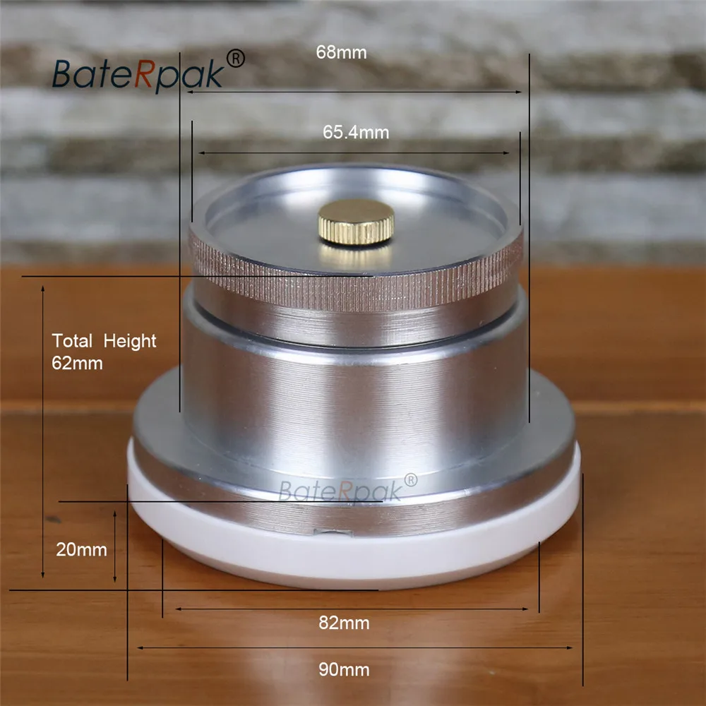90x82x12 مللي متر BateRpak RJ1 الألومنيوم الحبر كوب ، ماكينة طباعة الوسائد نقل خزان النفط RJ2 خاتم من السيراميك ، التنغستن الصلب الدائري للاختيار