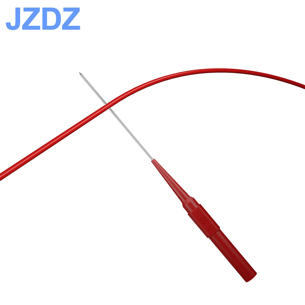 JZDZ 10 pz 1mm sonda di prova ago Mul-timeter inossidabile foratura posteriore sonda Pin 4mm strumento di ispezione presa a banana j. 30009 +