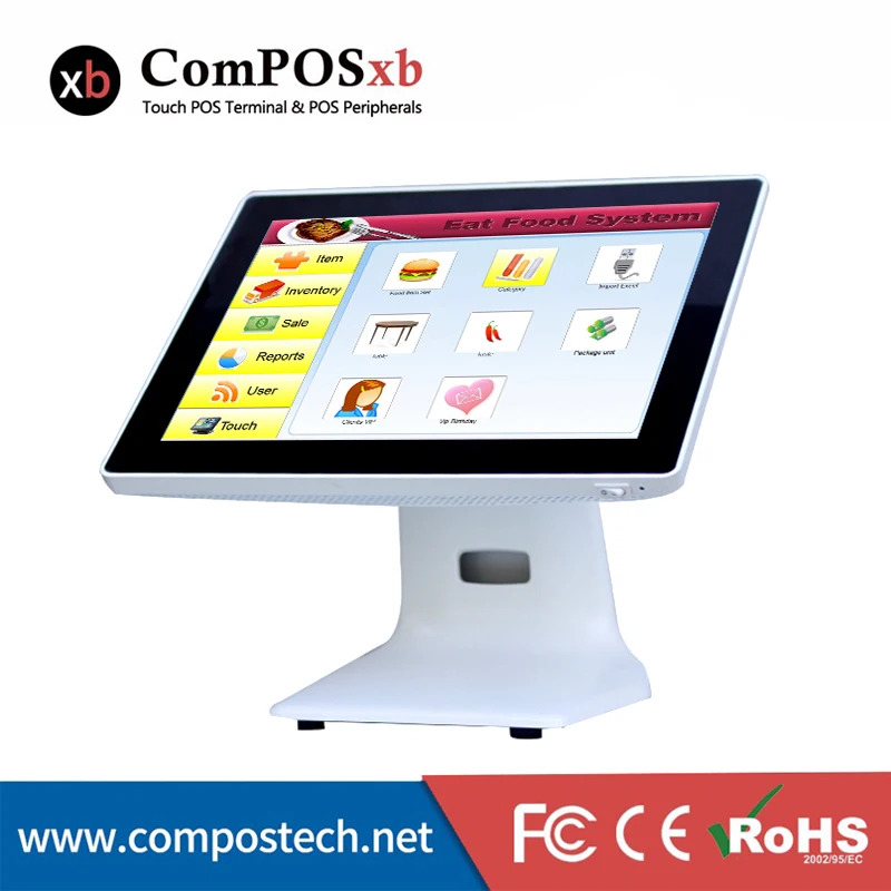 

All In One Touch POS Pc High Quality Cash Register Touch Restaurant POS System