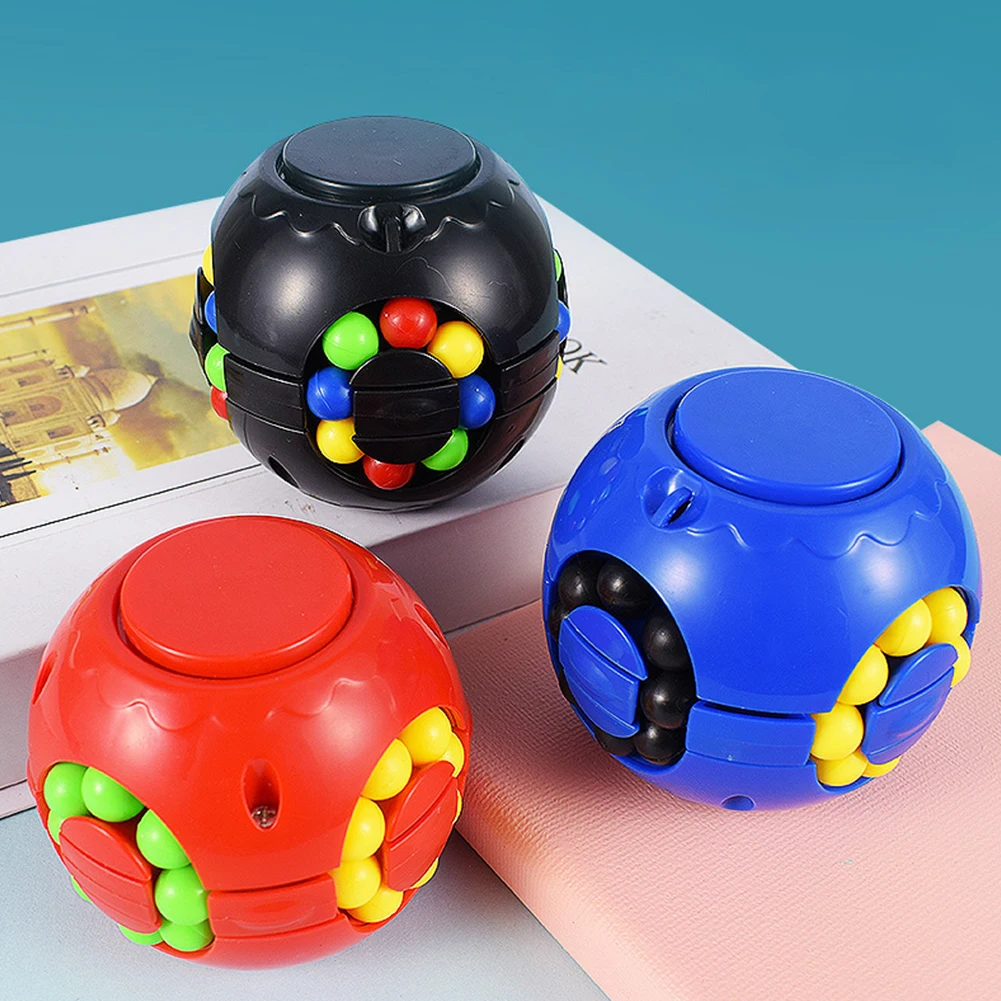 Novelty Fidget Unzip Gyro Spinner Toy Decompression Children Educational Toys For Kids Adults Anxiety Decompression Puzzle Toy