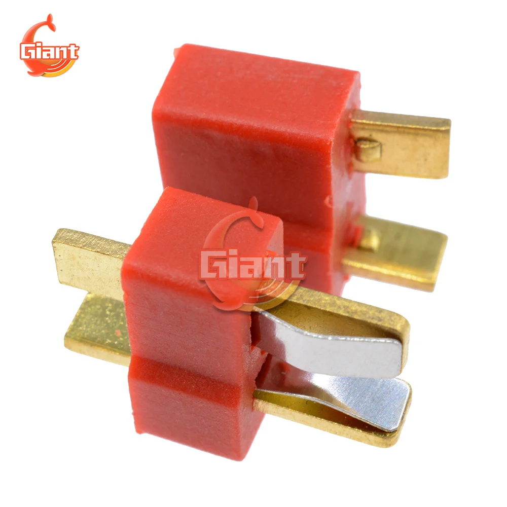 20pcs T Plug Male Female Connector ESC RC Lipo Battery Helicopter For Deans 5Pair T Type Male Female Adapter Connector