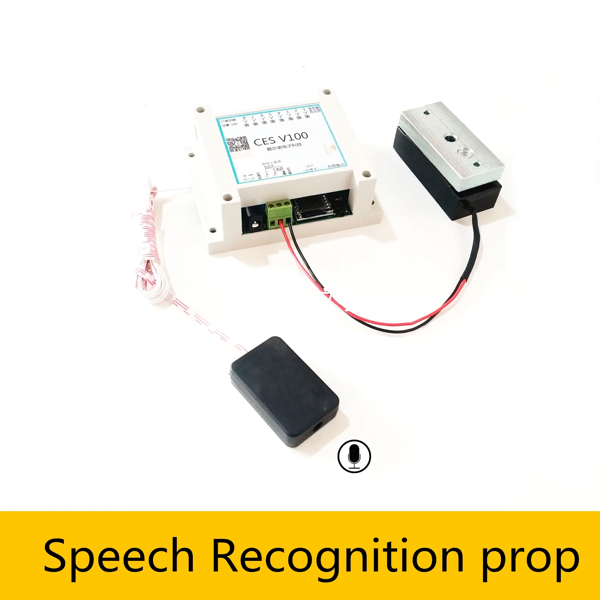 

Real life escape room game prop Speech Recognition prop clues chamber room Takagism game