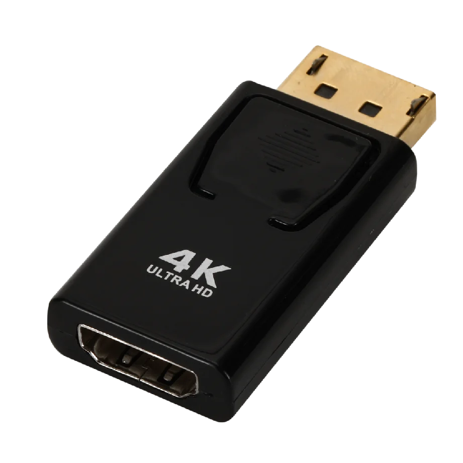 4K DisplayPort do HDMI Adapter konwerter Port wyświetlacza męski DP do HDMI żeński kabel HD TV Adapter wideo Audio do komputera projektor telewizyjny