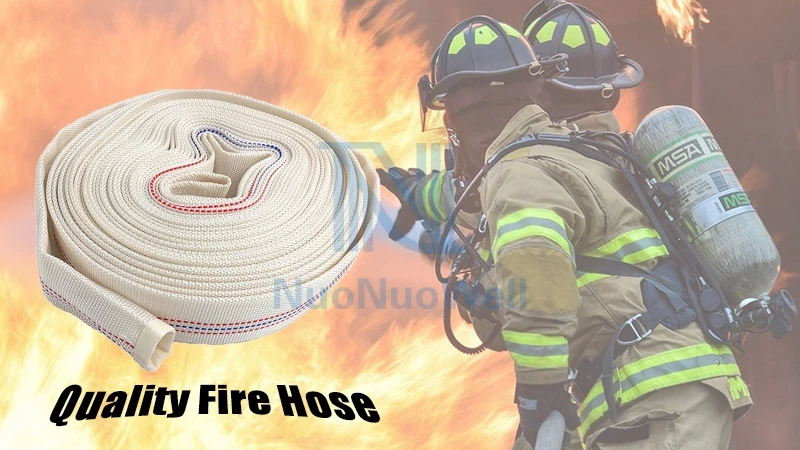 1"~2"Thicken Polyester Fire Hose Belt High-Pressure Wear Resistant Canvas Farming Irrigation Water Pipe 5~20m With Connectors