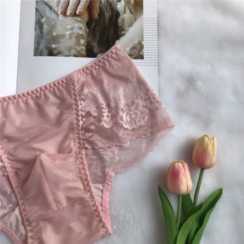 Men Briefs Lace Male Underwear Briefs Lace Sexy Men Lingerie Men Comfortable Floral Print Underpants Ropa Interior Hombre Briefs
