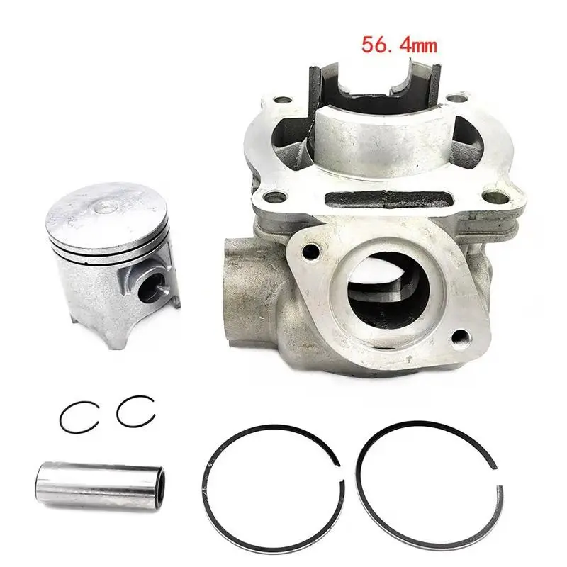 56.4mm Cylinder Piston Ring Kit For Yamaha TZR125 LC125 RE125 R125 RR125 BELGRADA TDR125 3BN piston 2YK-11631-04-35