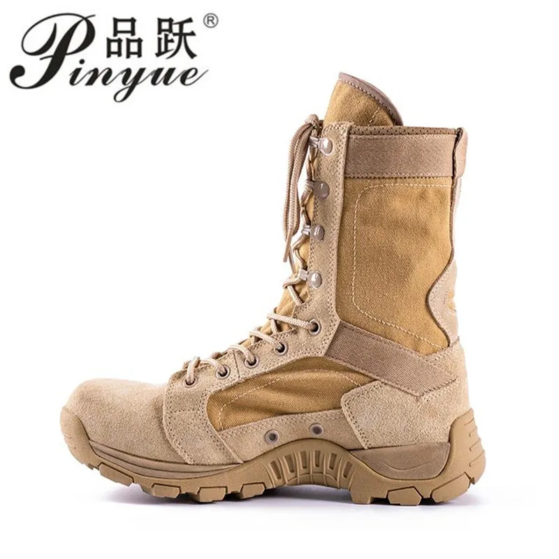 men Outdoor Hiking Shoes Desert Boots Breathable Camping Sport Climbing Shoes Work Ankle boots