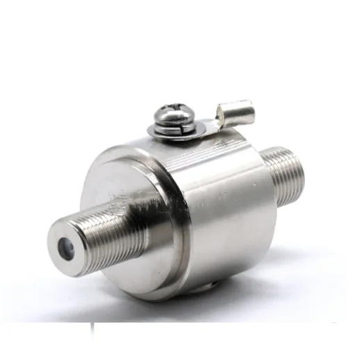 F Type Coaxial Lightning Arrester F Female to F Female DC-3GHz 75 Ohm Lightning Surge Protector