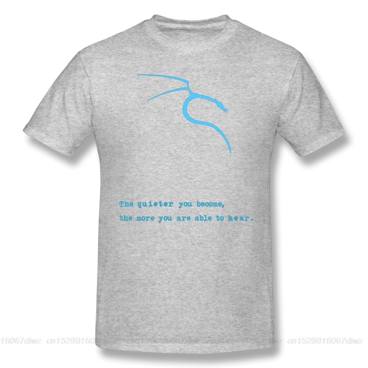 Kali Linux The Quieter You Become The More You Are Able To Hear T-shirt linux Computer operating system Geek tshirt